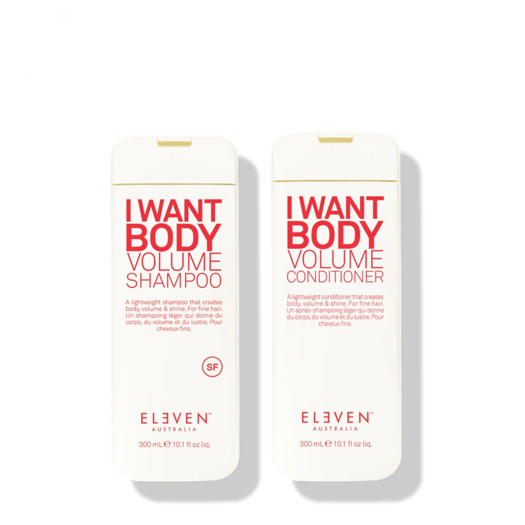 ELEVEN - I WANT BODY VOLUME SHAMPOO & CONDITIONER DUO
